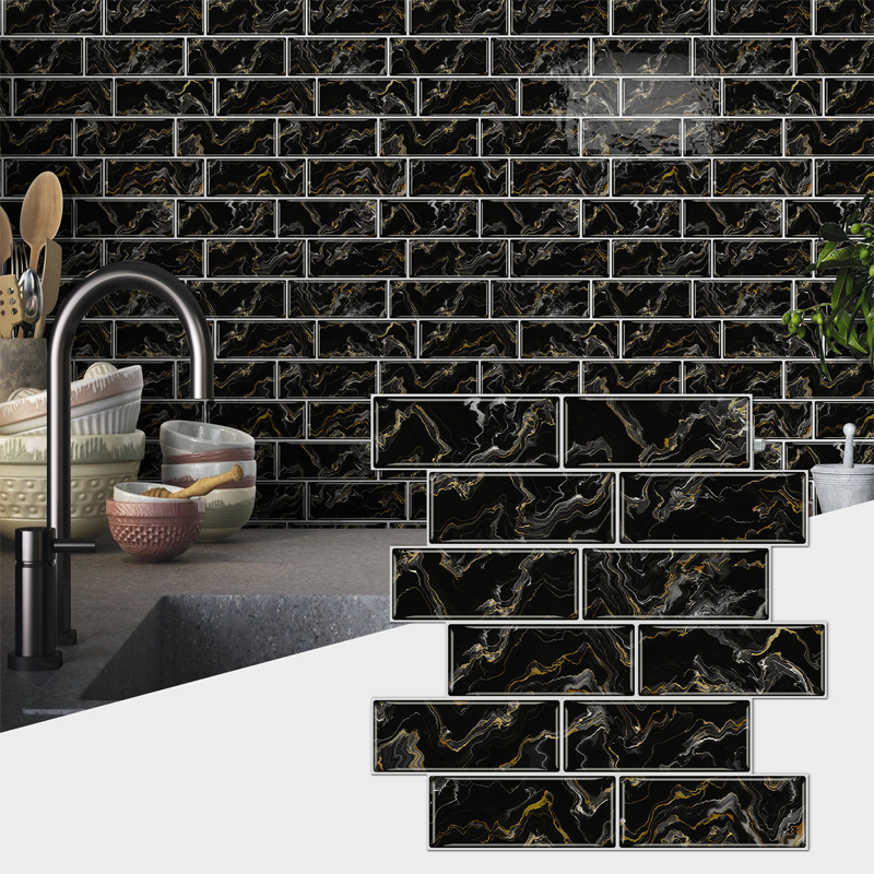 Tile-Look Peel & Stick Wallpaper - Waterproof & Stain-Resistant
