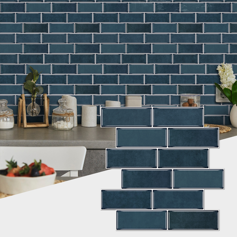 Tile-Look Peel & Stick Wallpaper - Waterproof & Stain-Resistant