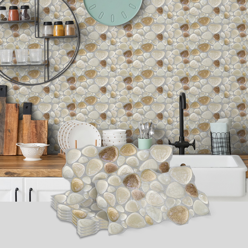 Natural Stone Peel & Stick Tiles - Waterproof & Easy to Apply