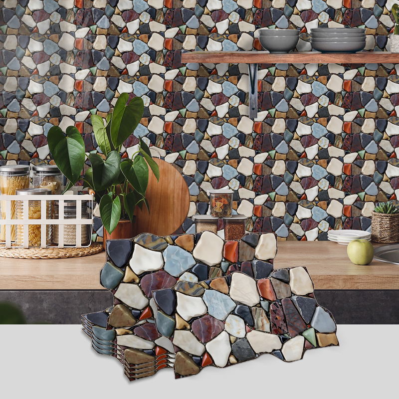 Natural Stone Peel & Stick Tiles - Waterproof & Easy to Apply