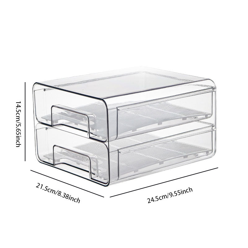 PET Multi-Functional Pull-Out Storage Box – Large Capacity & Easy Access