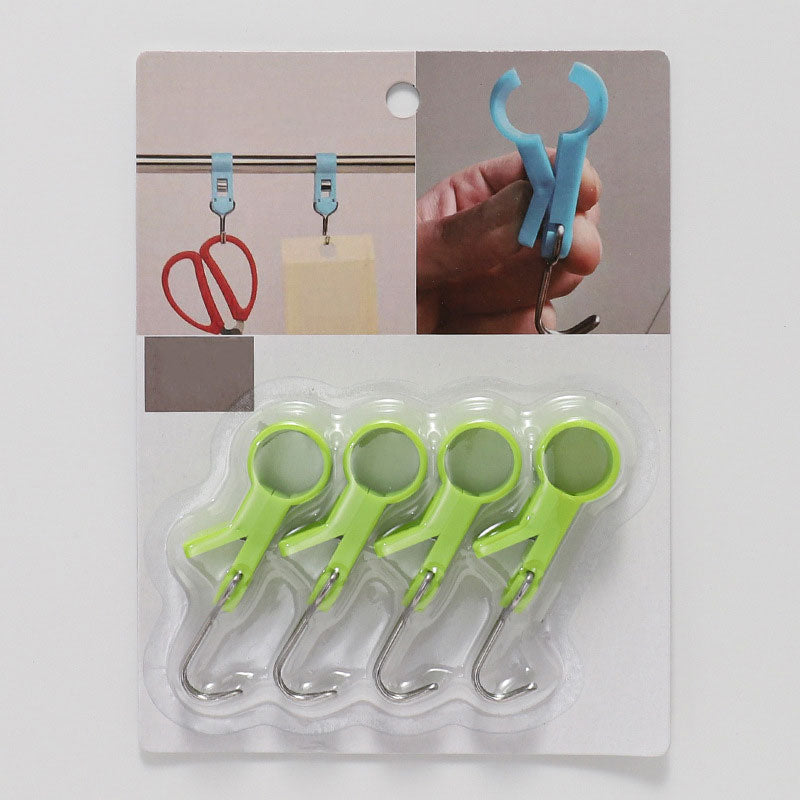 Heavy-Duty Double Clip Hook - Non-Slip Grip & No Drilling Required