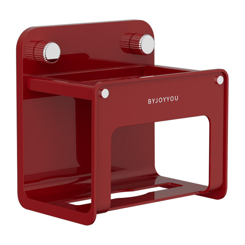 Suction Toilet Paper Holder – No-Drill Installation, Heavy-Duty Grip