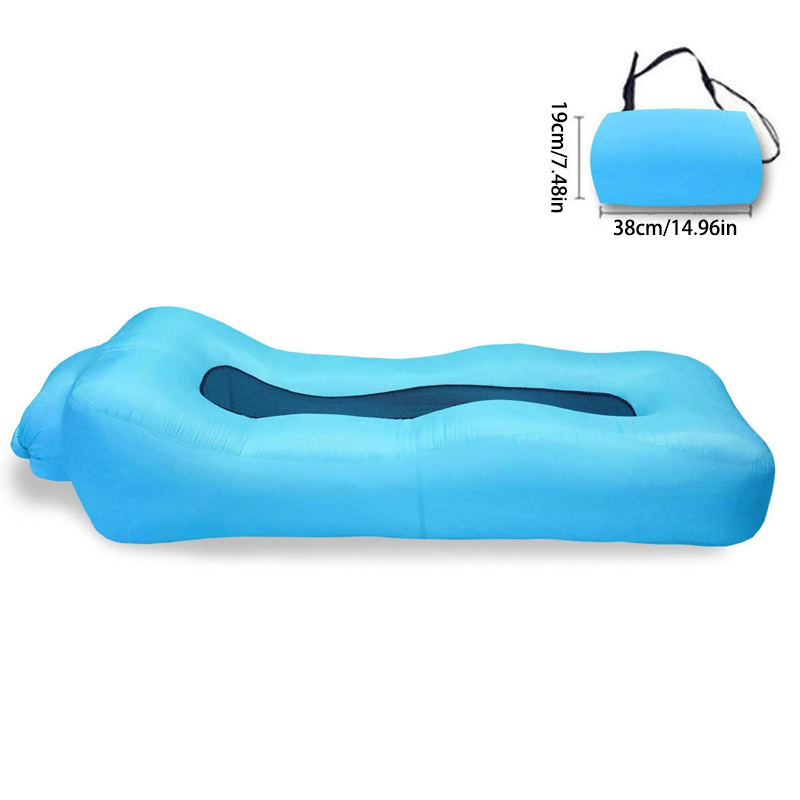 Portable Inflatable Lounger Sofa – Quick Auto Inflate, Amphibious Design
