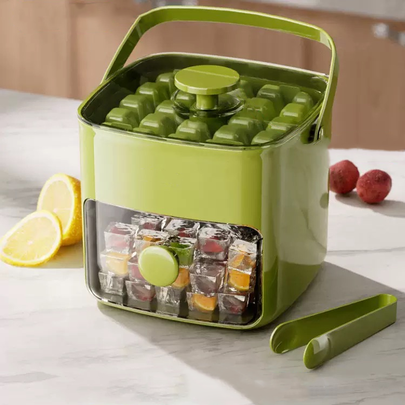 Press Ice Cube Tray – Large Capacity, Food-Grade Material