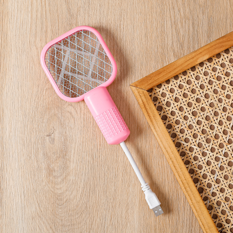Mini Electric Mosquito Swatter - Plug-and-Play, Auto Trap