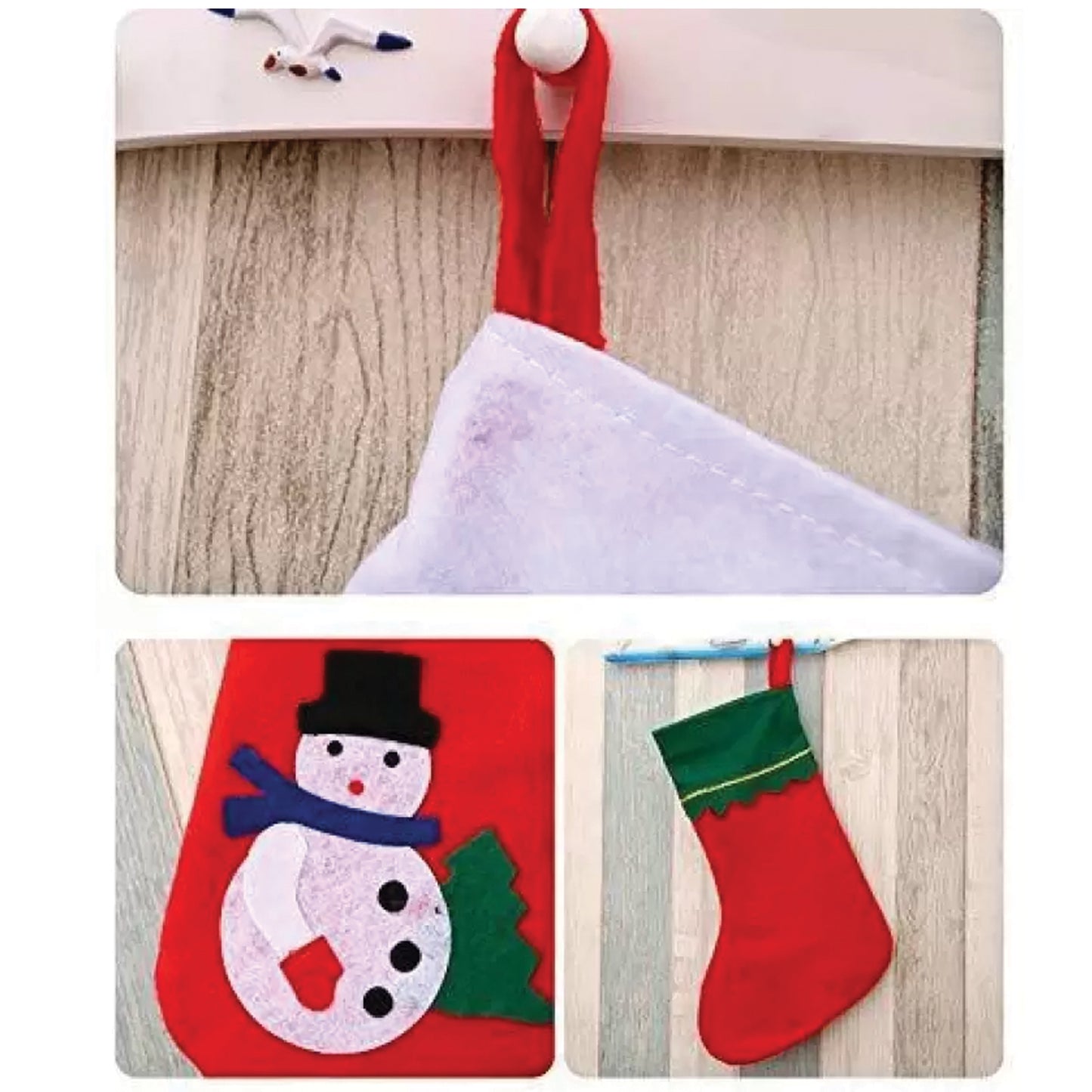 ๐
4Pcs Christmas Stockings Gift Bags๐
