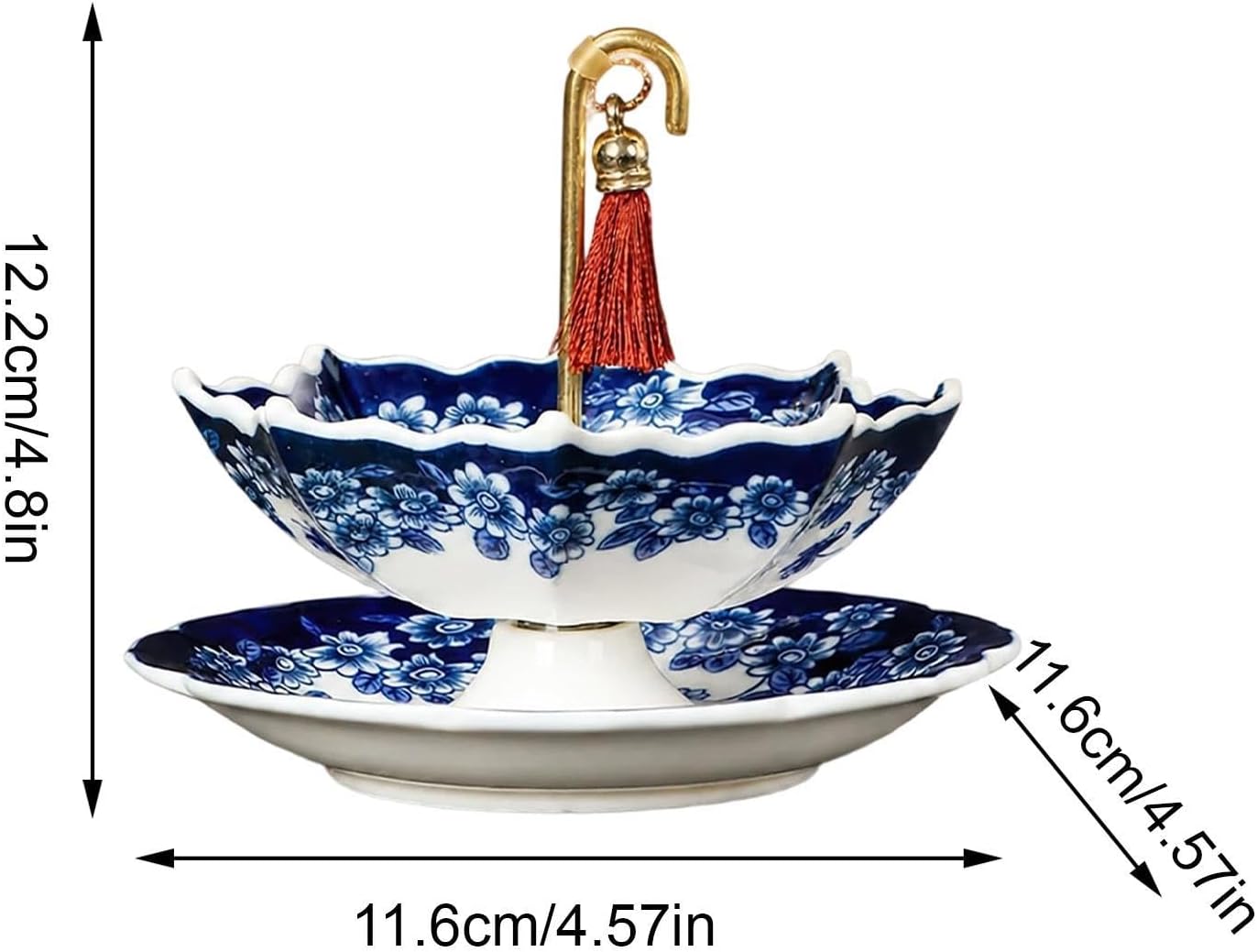 UmbraTea™ Ceramic Tea Strainer for Tea, Herbal Drinks & Coffee
