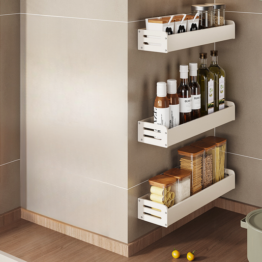 No-Drill Space Aluminum Storage Shelf: Durable and Lightweight, Easy Installation