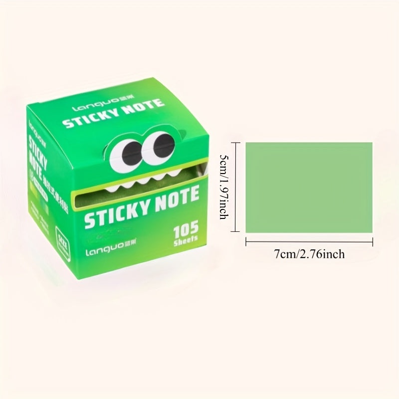 Premium Sticky Notes Pad – 105 Sheets of Reliable Self-Adhesive Notes