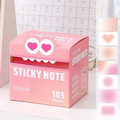 Premium Sticky Notes Pad – 105 Sheets of Reliable Self-Adhesive Notes