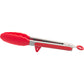 Heat-Resistant Stainless Steel Food Tongs with Silicone Grip: Ideal for Grilling and Cooking