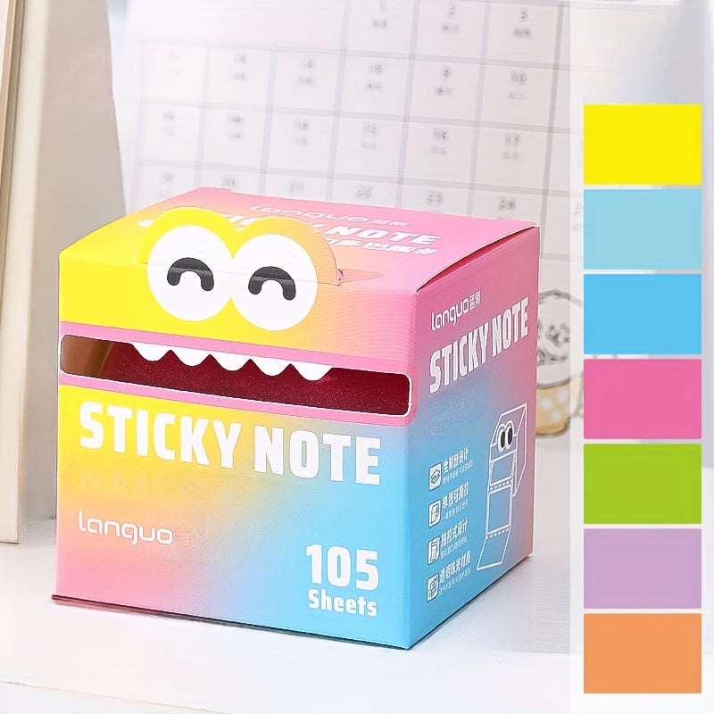 Premium Sticky Notes Pad – 105 Sheets of Reliable Self-Adhesive Notes