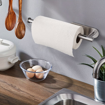 Bathroom No-Drill Tissue Holder