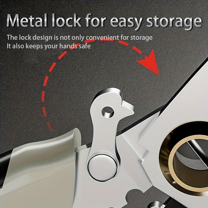 9-in-1 Multi-Functional Electrician’s Pliers – Heavy-Duty Wire Stripping & Crimping Tool