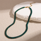 Serpelle™ Vintage Gold-Tone Snake Chain Necklace – Sleek Flat Choker Design