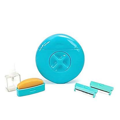 SilkGlide Multi-Wear 3-in-1 Shaving Compact – Discreet Pocket Razor for Smooth Skin