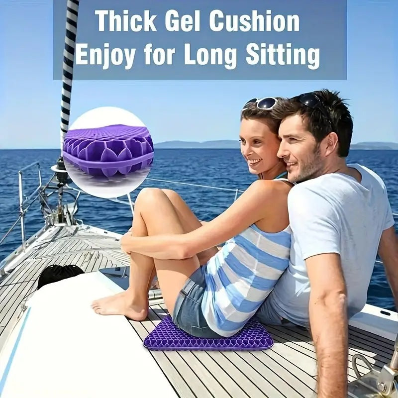 IceCloud · Breathable Honeycomb Gel Cooling Cushion