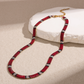 Serpelle™ Vintage Gold-Tone Snake Chain Necklace – Sleek Flat Choker Design