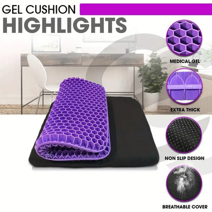IceCloud · Breathable Honeycomb Gel Cooling Cushion