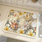 Environmentally friendly Silicone Diatomaceous Earth Draining Mat with Anti-Slip Rubber Bottom