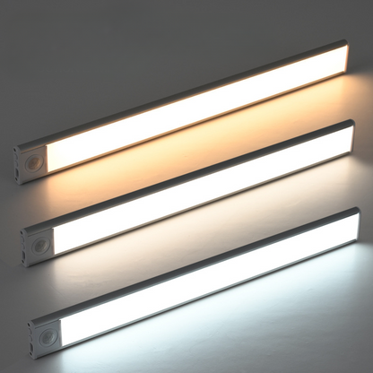 Ultra-Thin Smart LED Motion Sensor Light Strip: Magnetic, Rechargeable