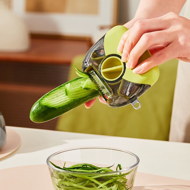 Three-in-One Mini Stainless Steel Vegetable and Fruit Peeler