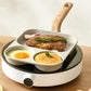 3-in-1 Nonstick Frying Pan: Ideal for Eggs, Bacon, and Burgers