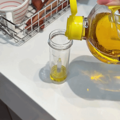 Downward Spray Oil Dispenser Bottle Vertical Mist Mister Precision Control