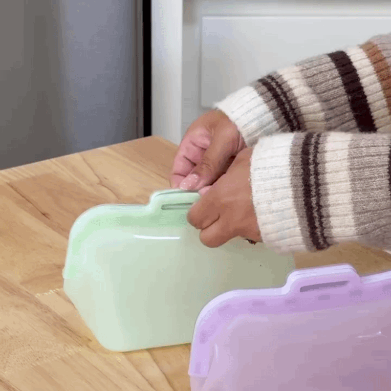 FreshFlex™ Reusable Silicone Food Storage Bag – Stand-Up Design & Wide Opening