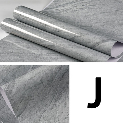 Oil-Resistant Marble Kitchen Stickers – Simple Installation, Long-Lasting