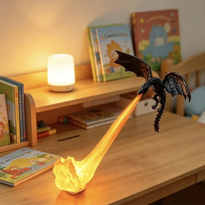 DragonFlare™ Fire-Breathing Dragon Night Light for Fantasy Lovers