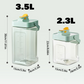Large-Capacity Cold Water Pitcher - Easy to Clean, Safe Material