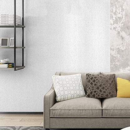 Linen-Pattern Self-Adhesive Wall Stickers – Moisture & Mold Resistant, Strong