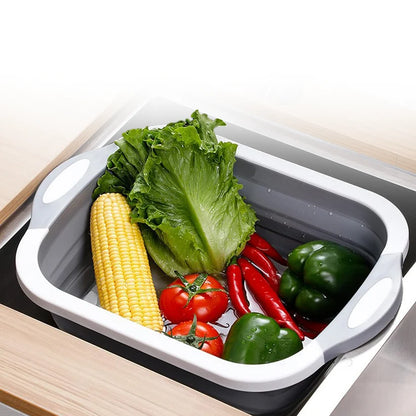 PrepFold™ 3-in-1 Collapsible Cutting Board & Wash Basin