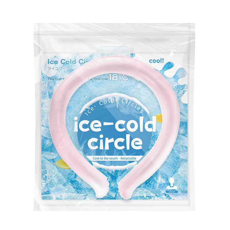 AeroChill™ IceCore Cooling Neck Ring – Ultra-Light Wearable Neck Cooler