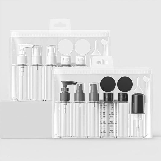 PET Travel Cosmetic Bottle Set – Compact & Portable