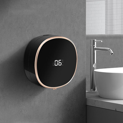 Wall-Mounted Electric Soap Dispenser - Multi-Function Display, Three-Level Adjustment