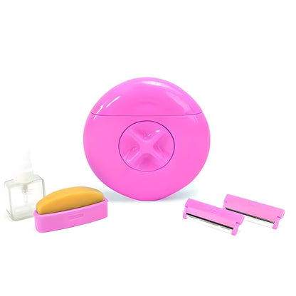 SilkGlide Multi-Wear 3-in-1 Shaving Compact – Discreet Pocket Razor for Smooth Skin