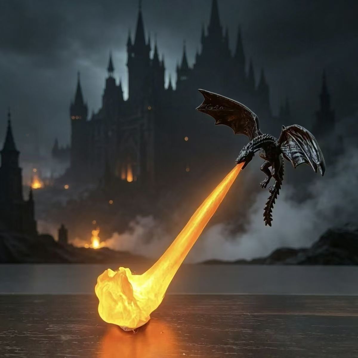 DragonFlare™ Fire-Breathing Dragon Night Light for Fantasy Lovers