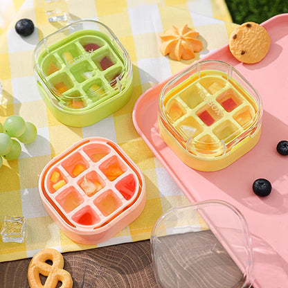 FrostTap Mini Press Ice Cube Tray – Easy Release Design