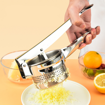 Kitchen Potato Masher with Juice Squeezer – Easy & Efficient