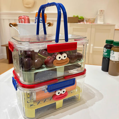 Dopamine Style Picnic Carry Box – Water-Resistant & Durable