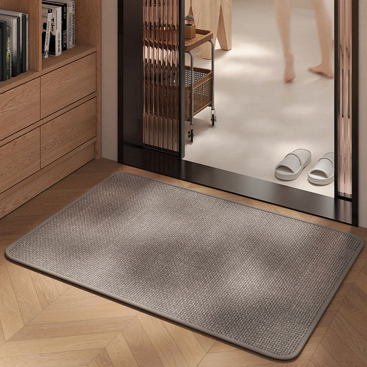 Woven Texture Bathroom Anti-Slip Mat – Quick Absorption & Easy to clean