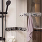 Foldable Suction Corner Multi-Hook Rack: Waterproof & Rust-Resistant, Space-Saving Design