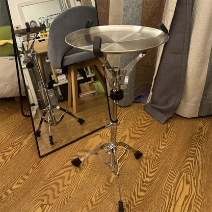 Adjustable Cyberpunk Side Table – Mechanical Design with Futuristic Style