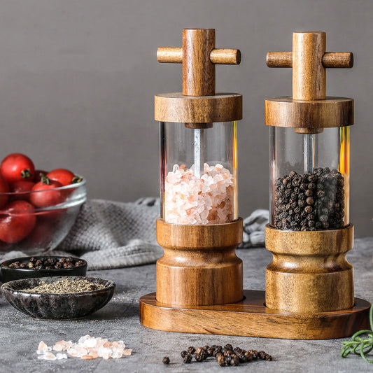 Adjustable Manual Seasoning Grinder – Durable & Efficient