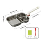 Titanium Alloy 3-in-1 Breakfast Pan – Non-Stick & Multi-Section Design