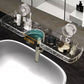 Acrylic Suction Faucet Organizer – Space-Saving & Efficient Drainage