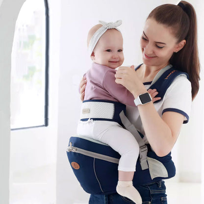 Multi-Functional Baby Hip Seat with Carrier Harness: Comfortable, Secure & Adjustable